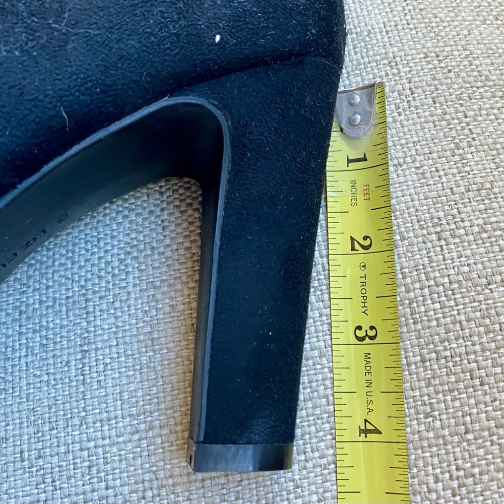 Liz Claiborne Black Boots with side zipper